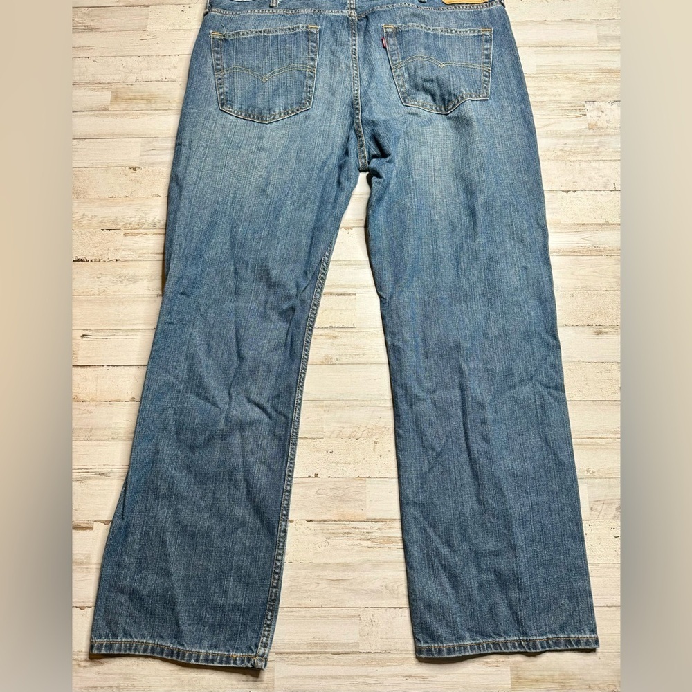 Levis 559 Jeans Mens 40x32 Blue Relaxed Fit Straight Leg Denim Classic - Picture 9 of 9
